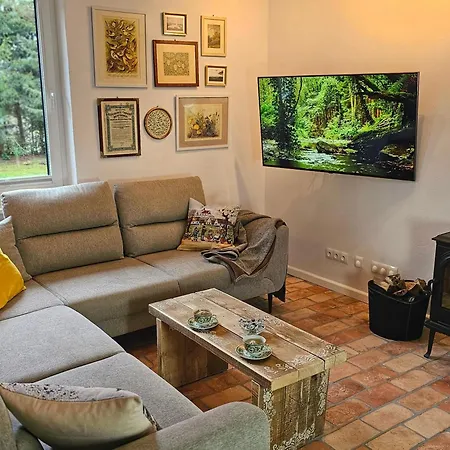 Forest House With Sauna & Fireplace Podwilczyn