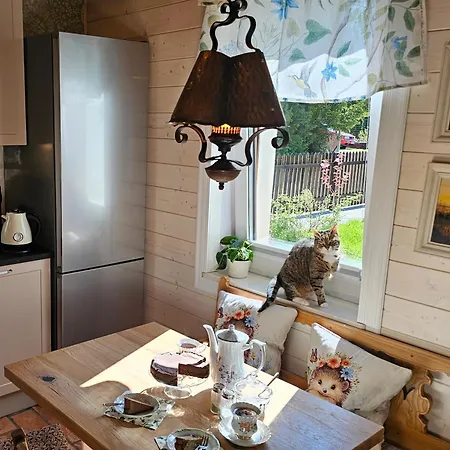 Forest House With Sauna & Fireplace