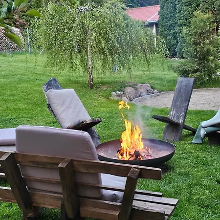 Casa de Férias Forest House With Sauna & Fireplace