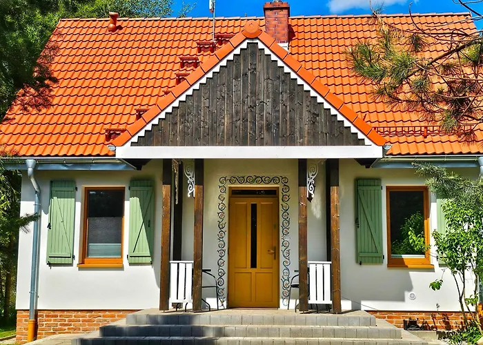 Forest House With Sauna & Fireplace Podwilczyn
