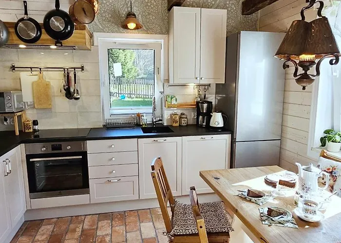 Forest House With Sauna & Fireplace Сasa de vacaciones Podwilczyn