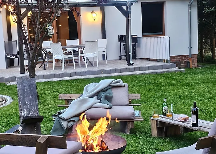 Сasa de vacaciones Forest House With Sauna & Fireplace *