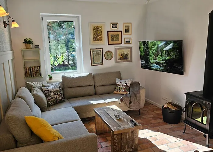 Forest House With Sauna & Fireplace *