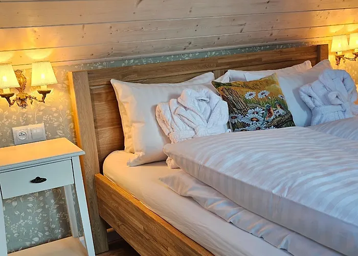 Сasa de vacaciones Forest House With Sauna & Fireplace Podwilczyn