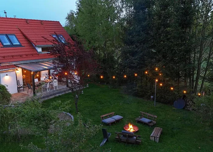 Forest House With Sauna & Fireplace