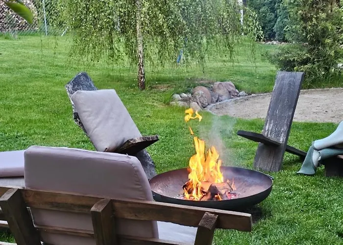 Сasa de vacaciones Forest House With Sauna & Fireplace